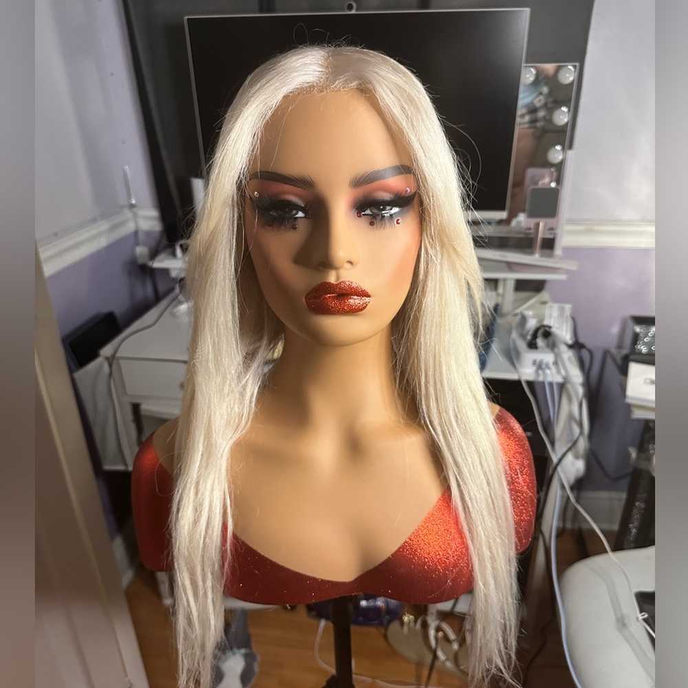 Human hair wig